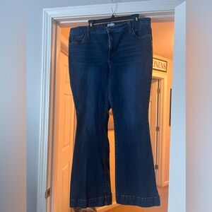 High-rise flare jeans